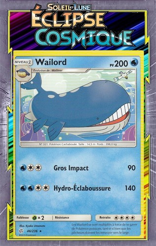 Wailord sl12 éclipse - -, sl12:Éclipse