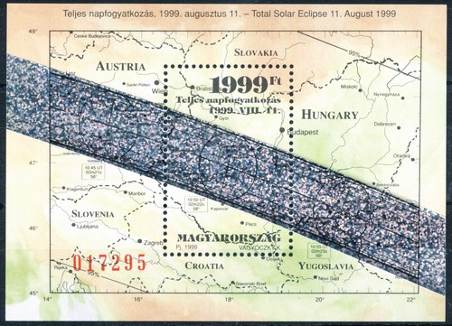 Ungheria 1999 eclissi - ungheria,