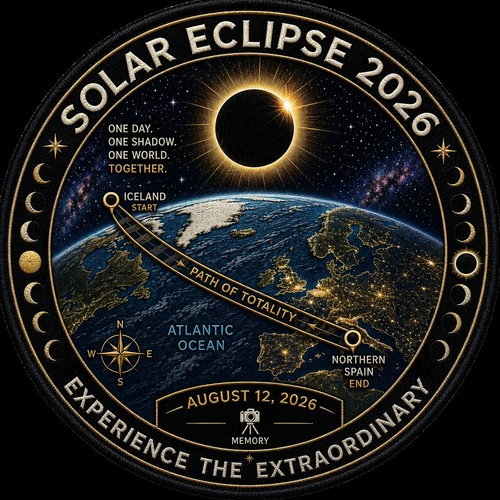 Eclissi solare 2026 sentiero - eclissi,