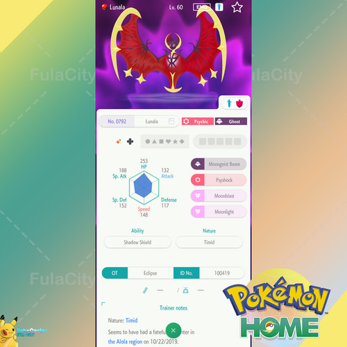 Lunala lucente evento - lunala,