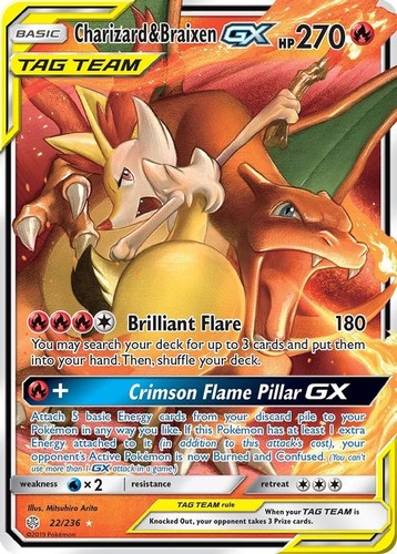 Charizard braixen - charizard, gx