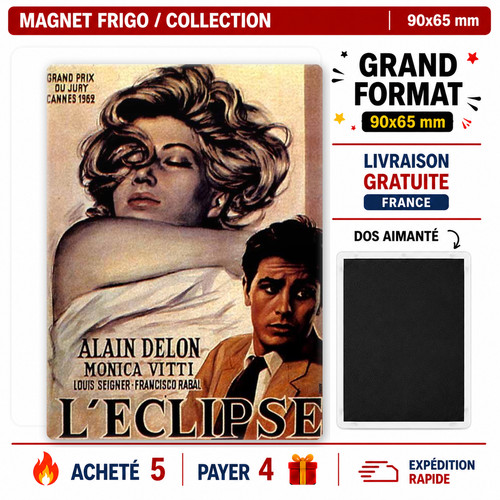 Magnet frigo alain delon - frigo,